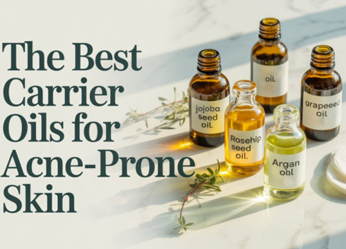 The Best Carrier Oils for Acne-Prone Skin: A Guide to Clear, Nourished Skin