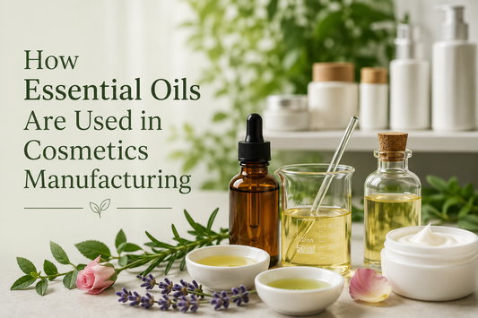 How Essential Oils Are Used in Cosmetics Manufacturing